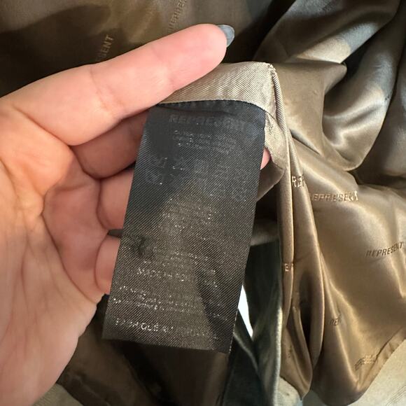 Represent Men's Higher Truth Full Zip Collared Jacket Size XL - Picture 9 of 16